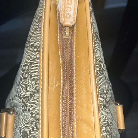 Gucci Monogram Tote Bag - Beige color - Picture 9 of 16
